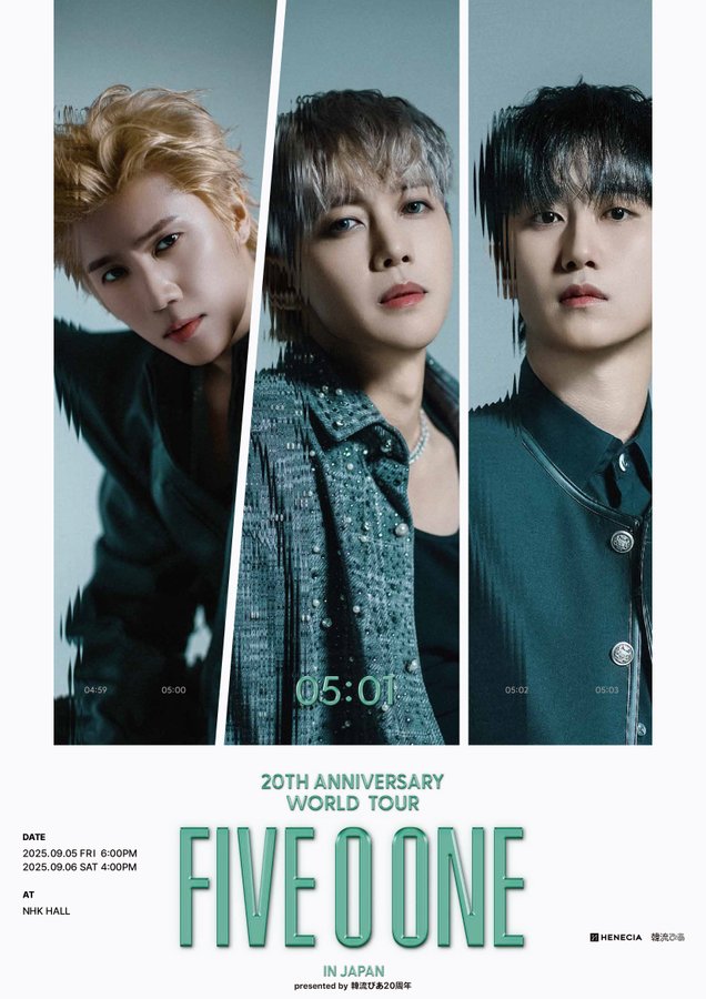 2025 FIVE O ONE:20th Anniversary World Tour in JAPAN