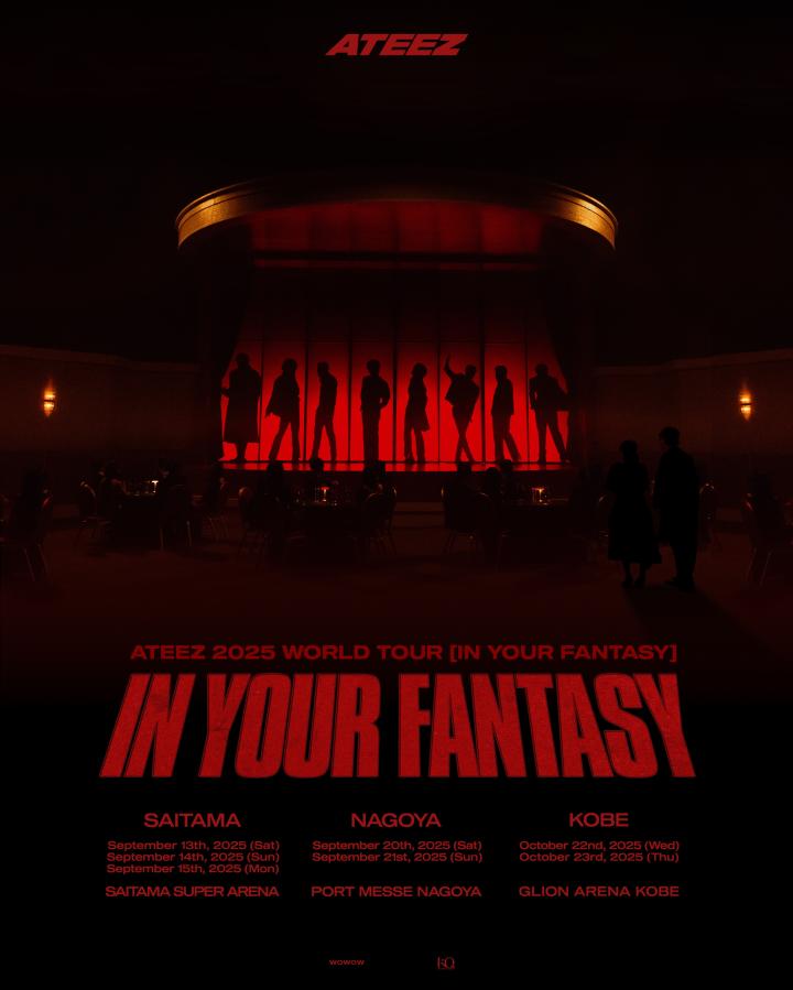 ATEEZ 2025 WORLD TOUR [IN YOUR FANTASY] IN JAPAN