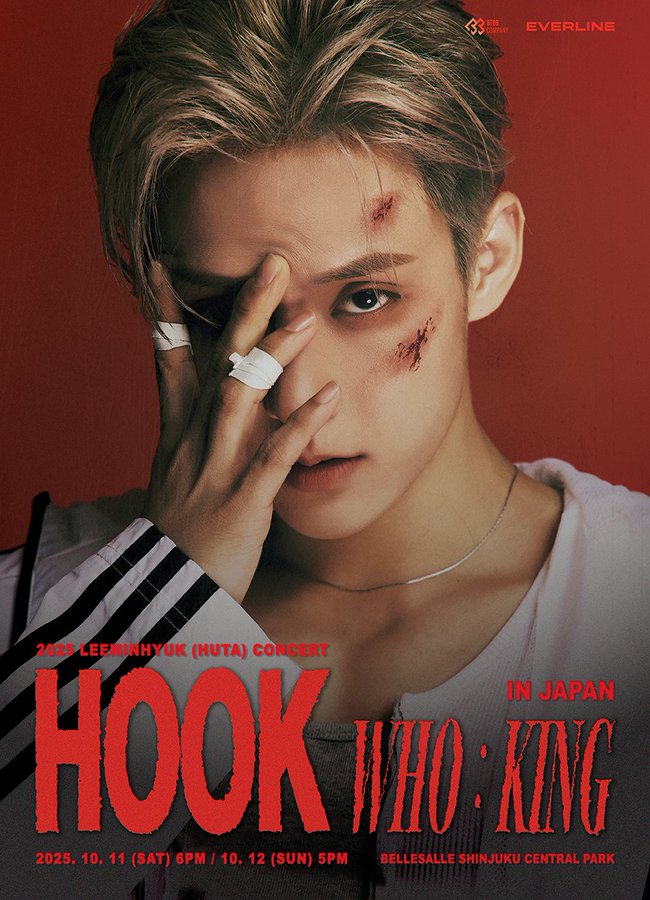 2025 LEE MINHYUK (HUTA) CONCERT 𝐇𝐎𝐎𝐊 - 𝐖𝐇𝐎 𝐊𝐈𝐍𝐆 IN JAPAN