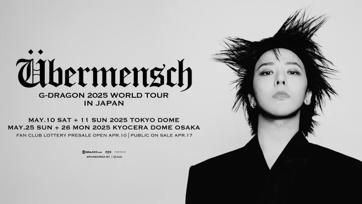 G-DRAGON 2025 WORLD TOUR[Übermensch] IN JAPAN
