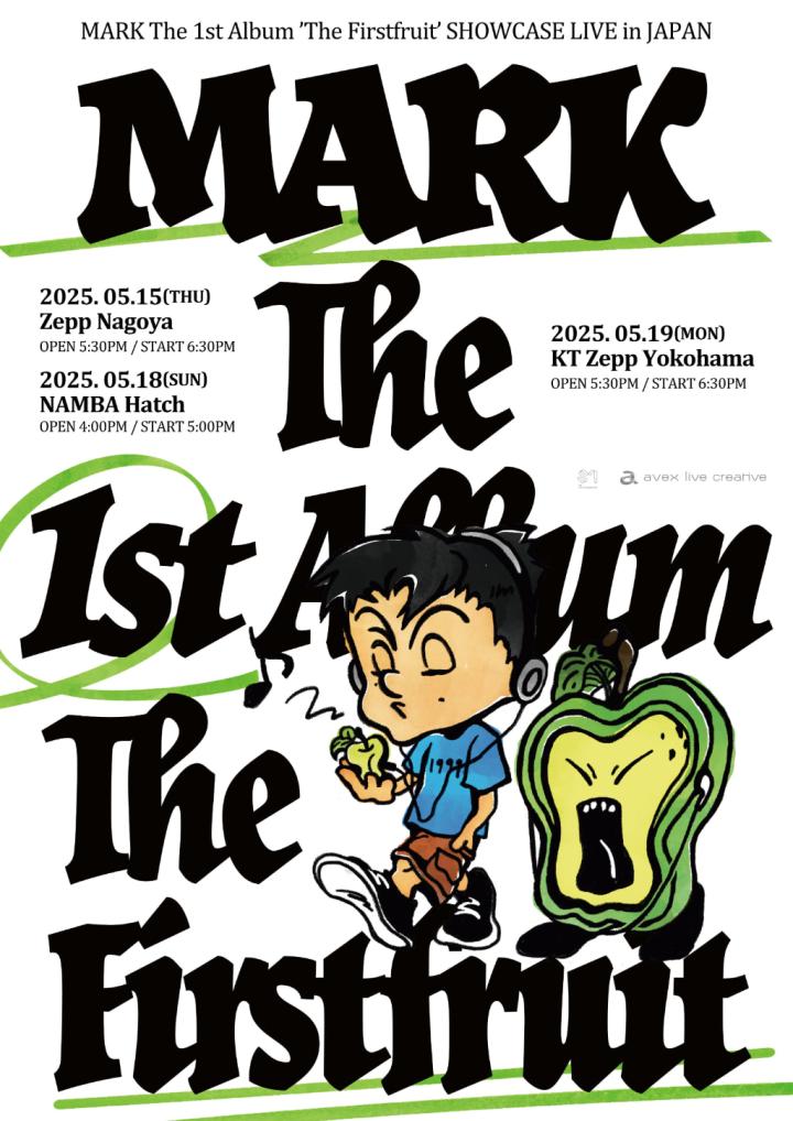 MARK The 1st Album ’The Firstfruit’ SHOWCASE LIVE in JAPAN