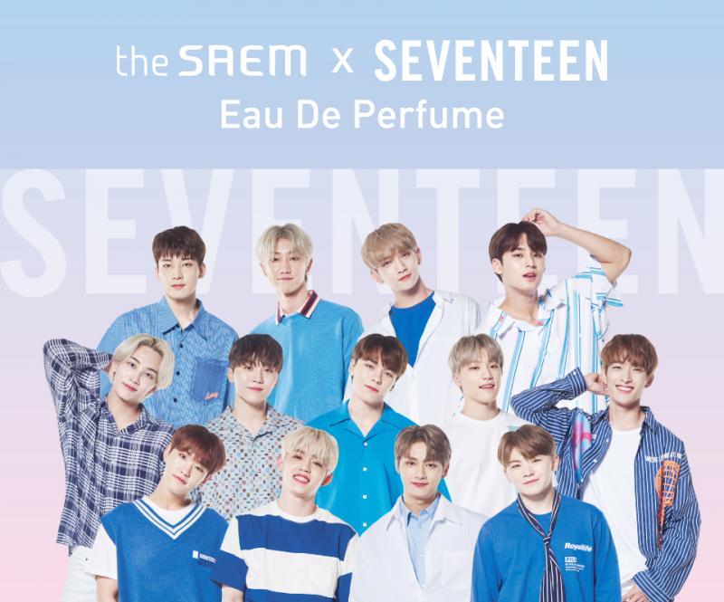 「the SAEM」×「SEVENTEEN」のコラボフレグランス発売記念！大阪・堂島にPOP UPカフェが12/5オープン