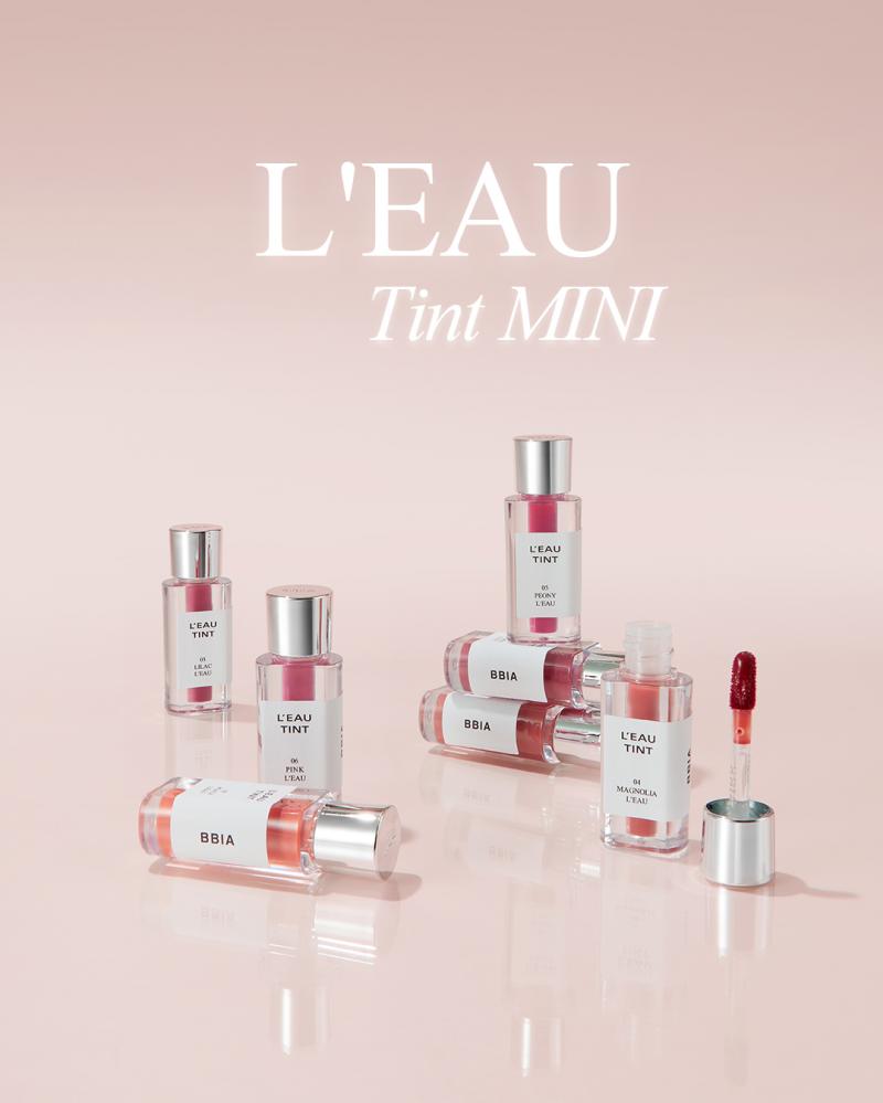 韓国コスメブランド BBIA からローティントがミニサイズになって新登場「L’EAU TINT MINI」日本先行発売！