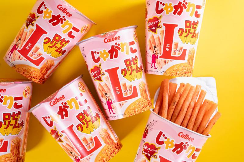 韓国グルメの新定番！「じゃがりこロゼクリーム味」が6月11日(火)からファミリーマート限定で新登場！