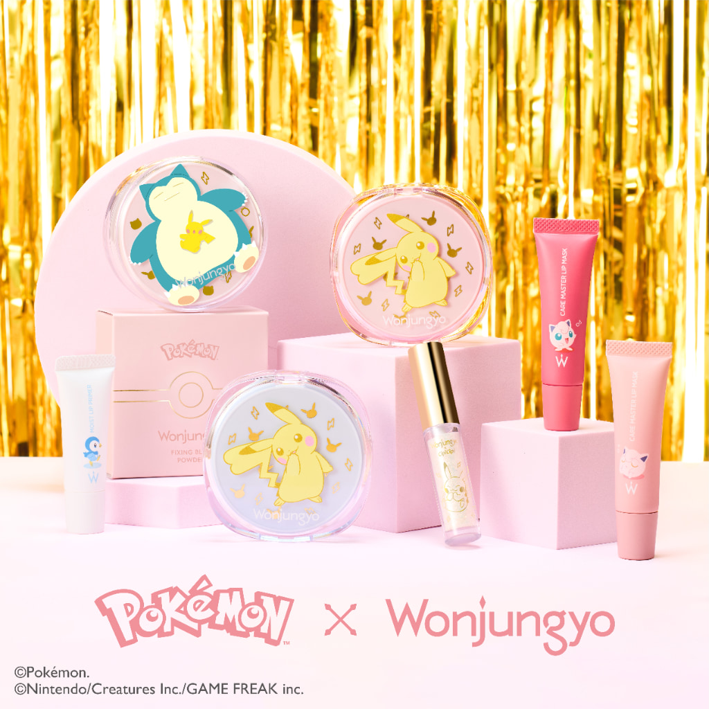 Wonjungyoとポケモンが初コラボ！人気アイテムのポケモンコラボデザインが数量限定で登場