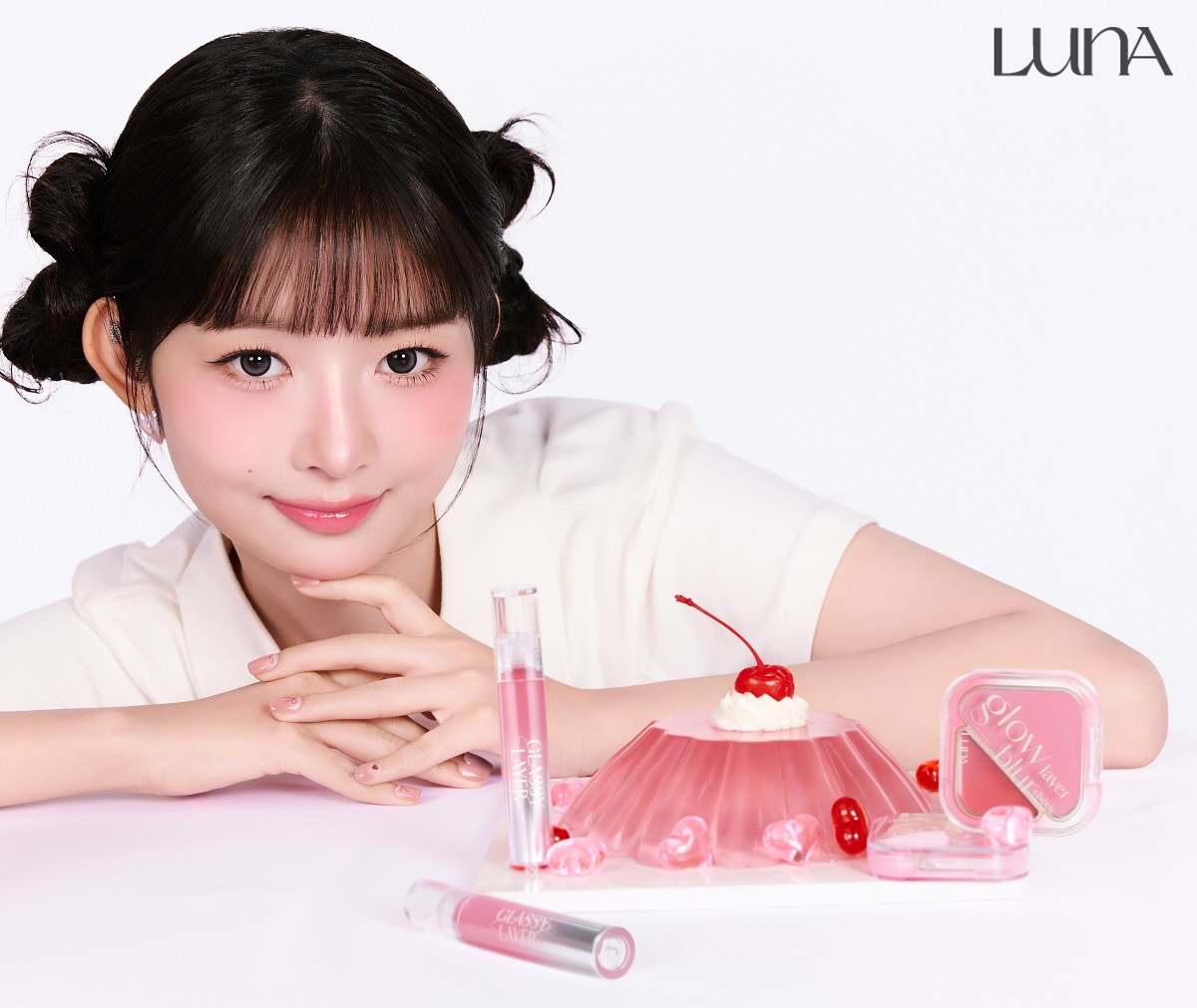 REI (IVE)がグローバルアンバサダーを務める「LUNA」『グローレイヤーブラーチーク』＆『グラッシーレイヤーティント』に待望の新色登場！