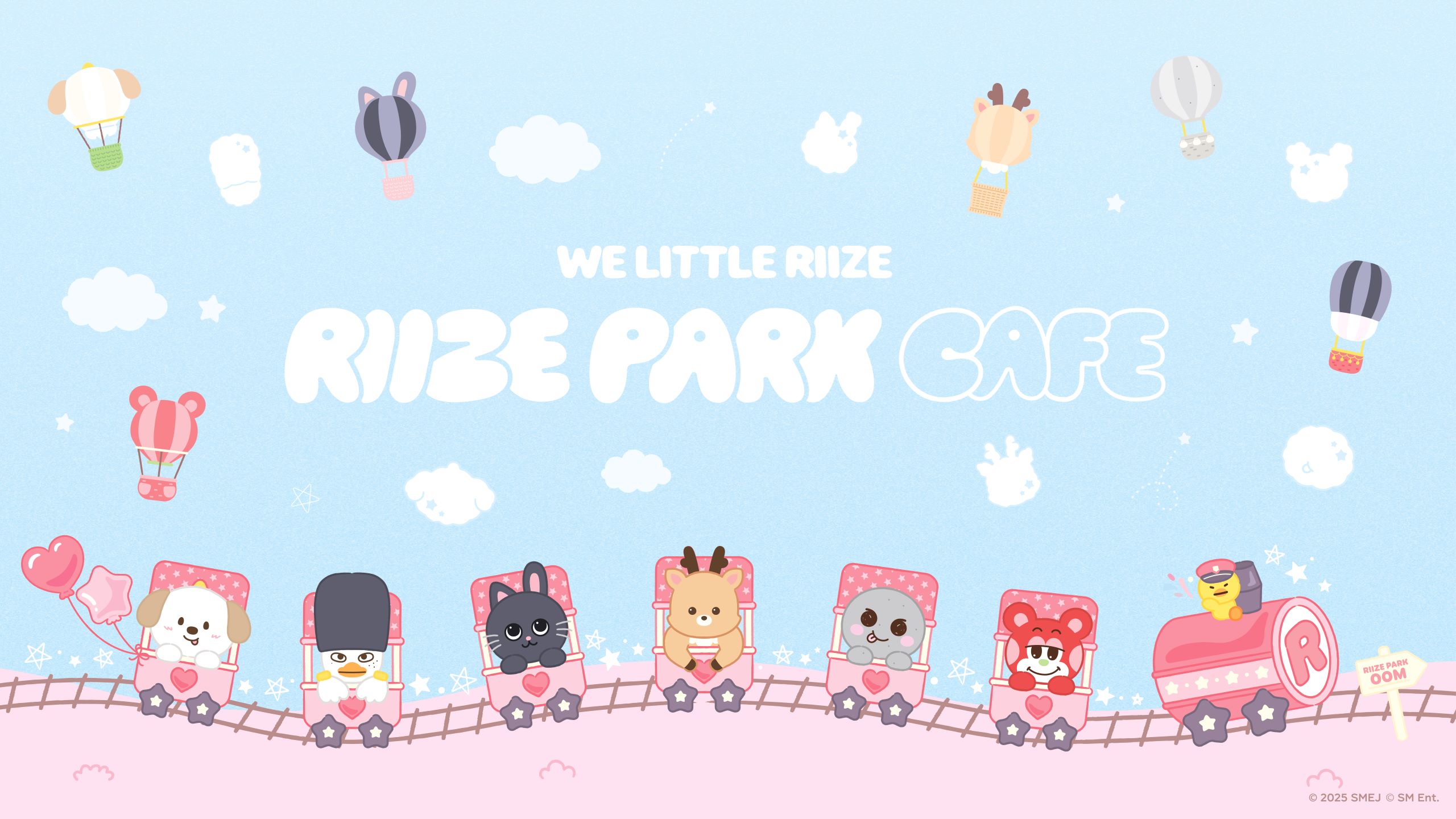 RIIZEの公式キャラクター「WE LITTLE RIIZE」初のテーマカフェ「RIIZE PARK CAFE」期間限定で開催決定！
