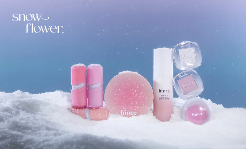 雪の花のきらめきから生まれたhinceホリデーコレクション “Snow Flower” 登場！