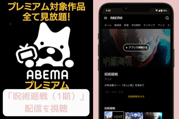 abema 呪術廻戦（1期） 配信