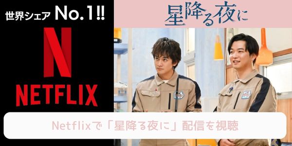 netflix ドラマ「星降る夜に」 配信