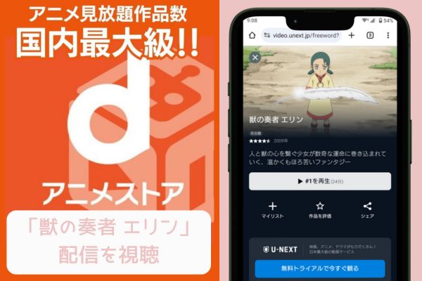 dアニメストア 獣の奏者 エリン 配信