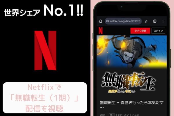 netflix 無職転生（1期） 配信