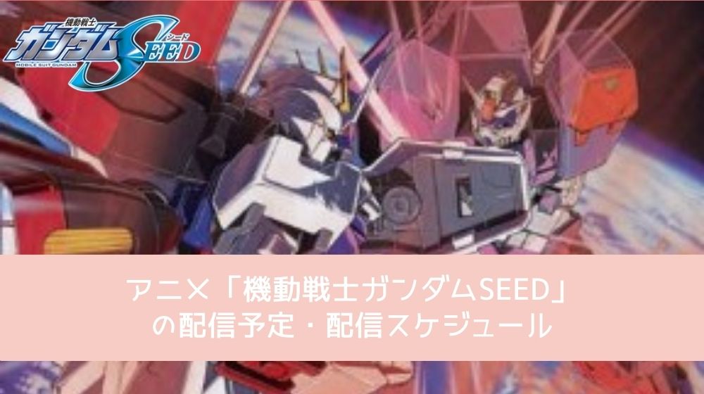 機動戦士ガンダムSEED 配信