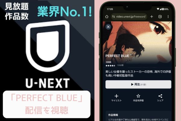 unext パーフェクトブルー 配信