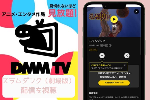 "dmtv スラムダンク（劇場版） 配信