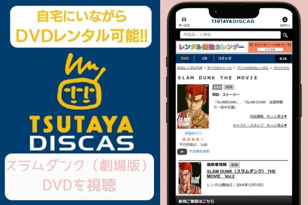 tsutaya スラムダンク（劇場版） レンタル