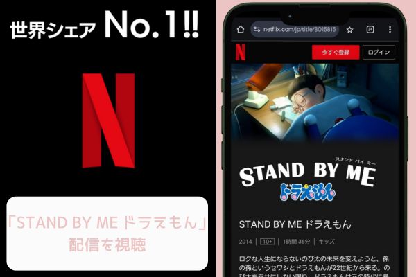 netflix STAND BY ME ドラえもん 配信