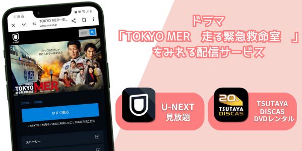 TOKYO MER〜走る緊急救命室〜 配信