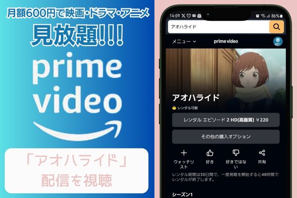 amazon アオハライド 配信