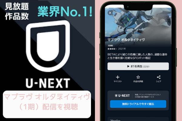 unext マブラヴ オルタネイティヴ（1期） 配信