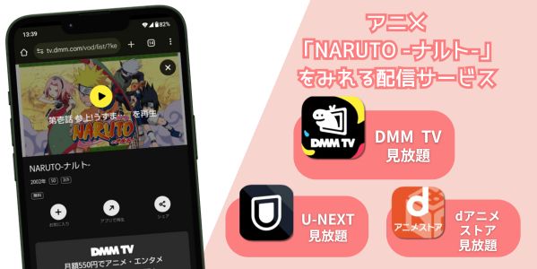 NARUTO -ナルト- 配信