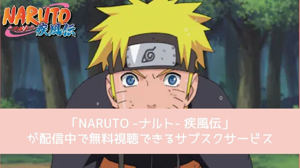 NARUTO -ナルト- 疾風伝配信