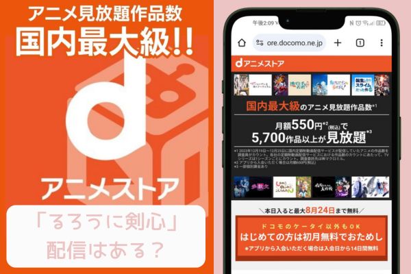 danime るろうに剣心 配信