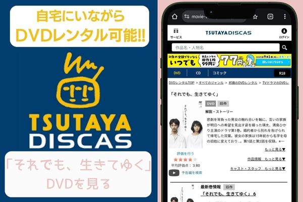 tsutaya それでも、生きてゆく レンタル