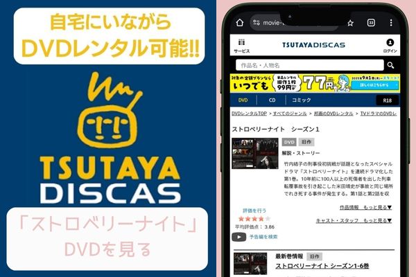 tsutaya ストロベリーナイト レンタル