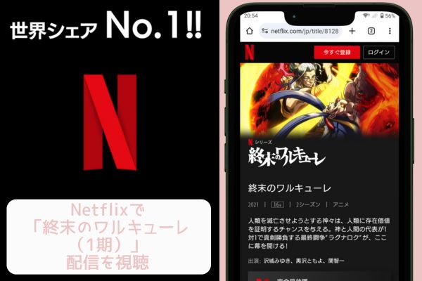 netflix 終末のワルキューレ（1期） 配信