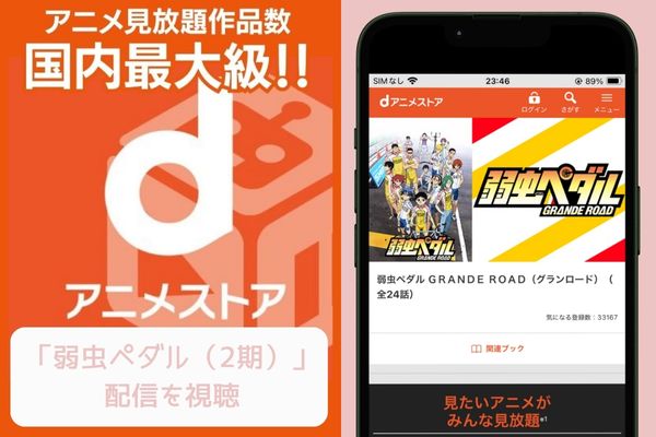 danime 弱虫ペダル(2期) 配信