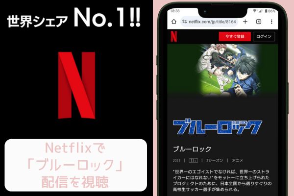 netflix ブルーロック 配信