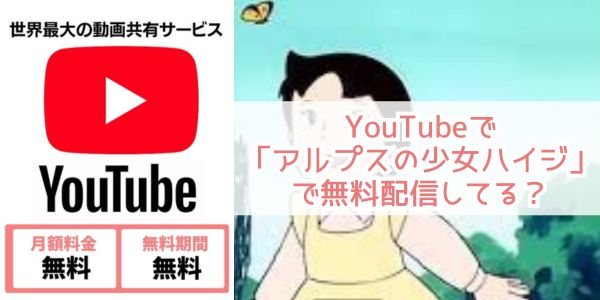 アルプスの少女ハイジ youtube