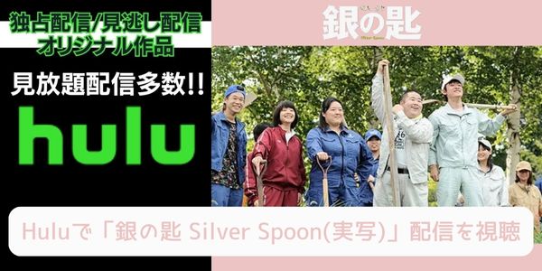 hulu 銀の匙 Silver Spoon（実写） 配信