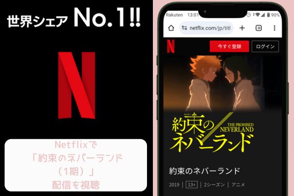 約束のネバーランド1期 netflix