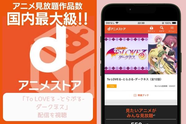 dアニメストア To LOVEる -とらぶる- ダークネス 配信