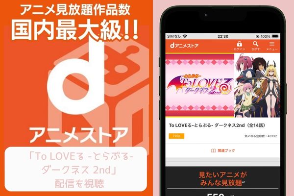 dアニメストア To LOVEる -とらぶる- ダークネス 2nd 配信