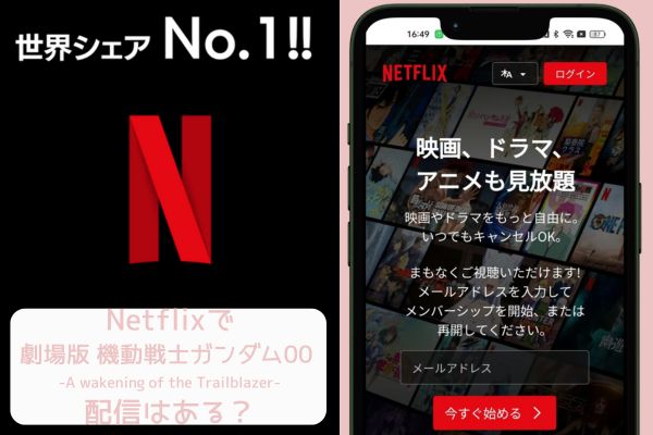 netflix 劇場版 機動戦士ガンダム00 -A wakening of the Trailblazer-