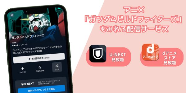 ガンダムビルドファイターズ　配信