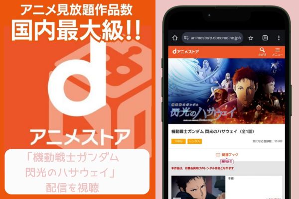 danime 機動戦士ガンダム 閃光のハサウェイ 配信