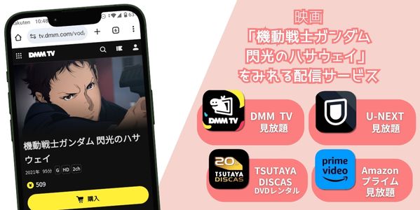 機動戦士ガンダム 閃光のハサウェイ 配信