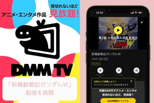 DMM 新機動戦記ガンダムW 配信