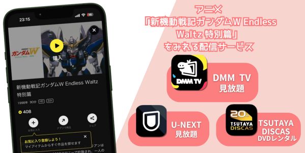 新機動戦記ガンダムW ENDLESS WALTZ 特別編 配信