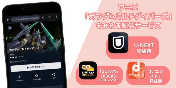 ガンダムビルドダイバーズ 配信