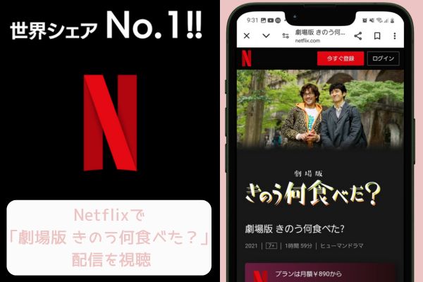 netflix 劇場版 きのう何食べた？ 配信