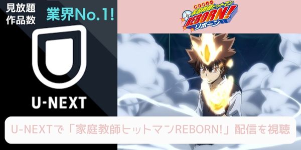 unext 家庭教師ヒットマンREBORN! 配信