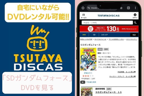 tsutaya SDガンダムフォース レンタル