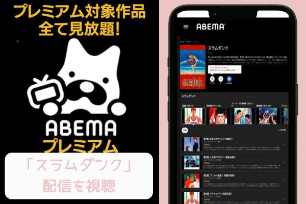 abema スラムダンク 配信