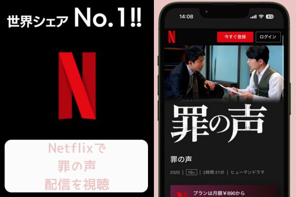 Netflix 罪の声 配信