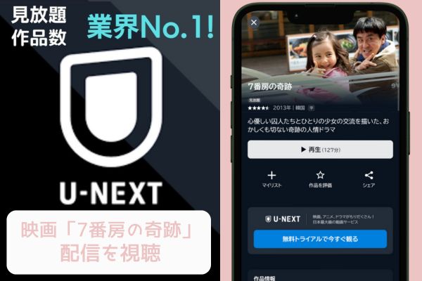 unext 7番房の奇跡 配信